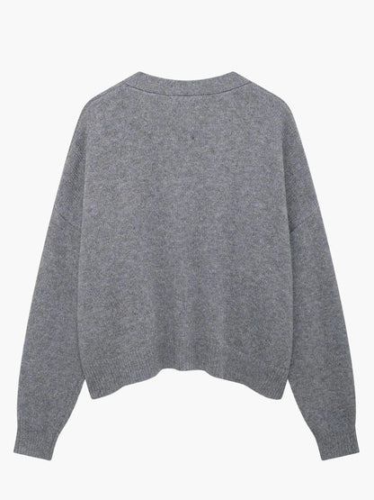 Cardigan Femme Col V Élégant