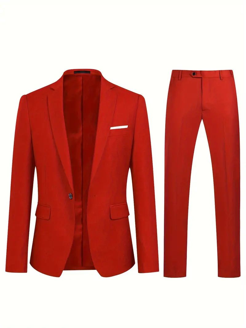 Costume Homme Deux Pièces Classique et Élégant