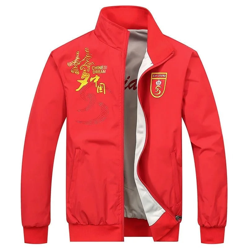 Blouson Décontracté Streetwear Homme