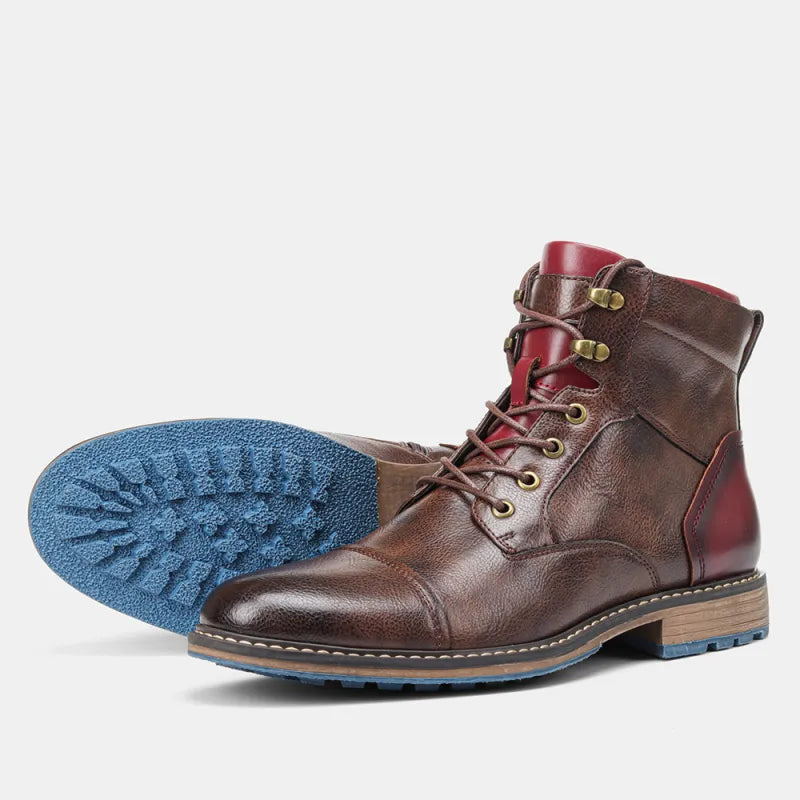 Bottes Homme Détentes Lacets Confortables