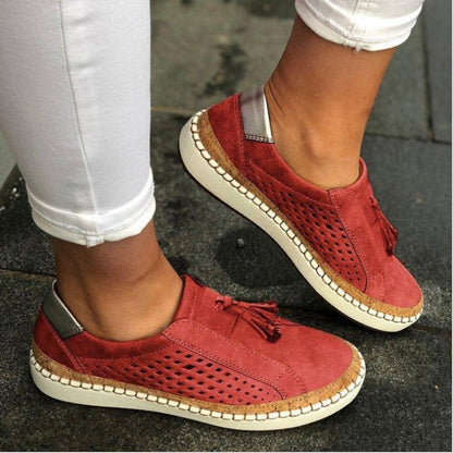 Bottines femme décontractées vert kaki frangées