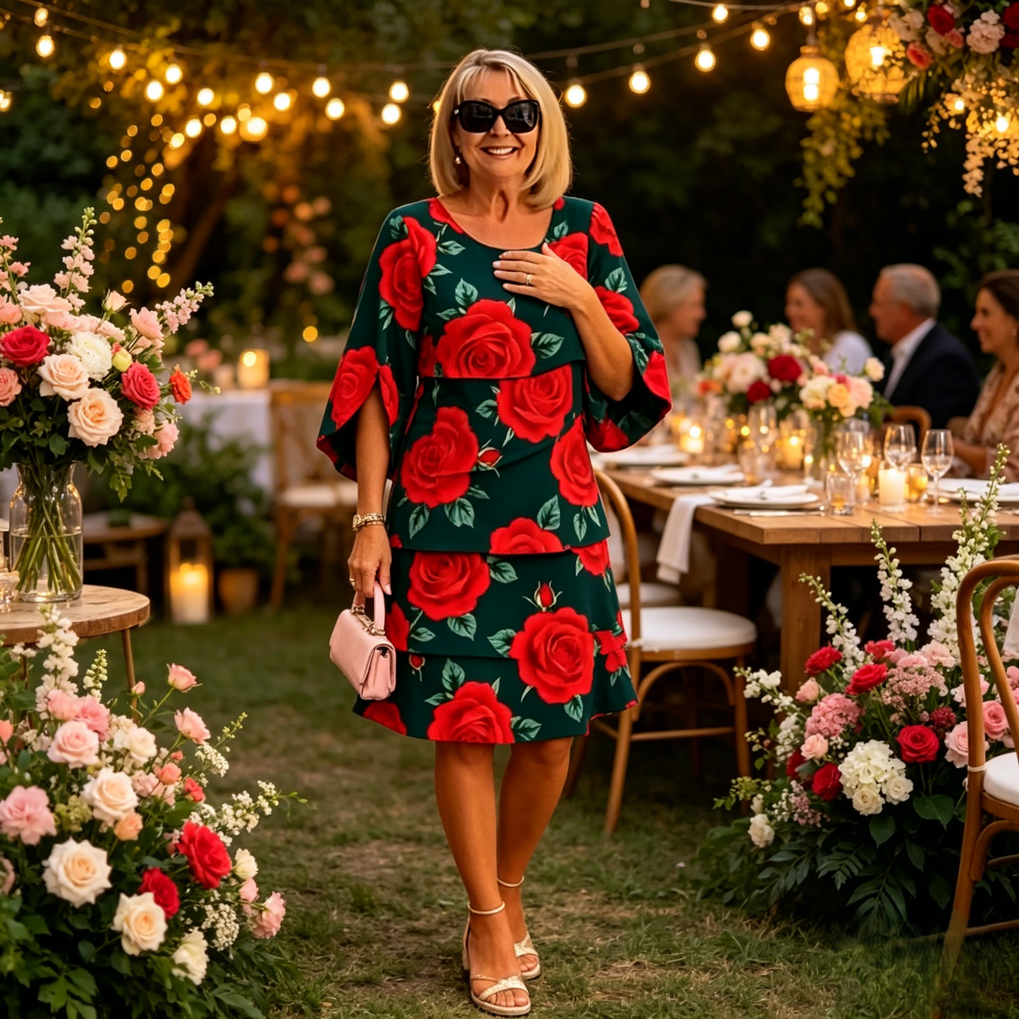 Robe Femme Fluide Motif Floral Coupe Ample