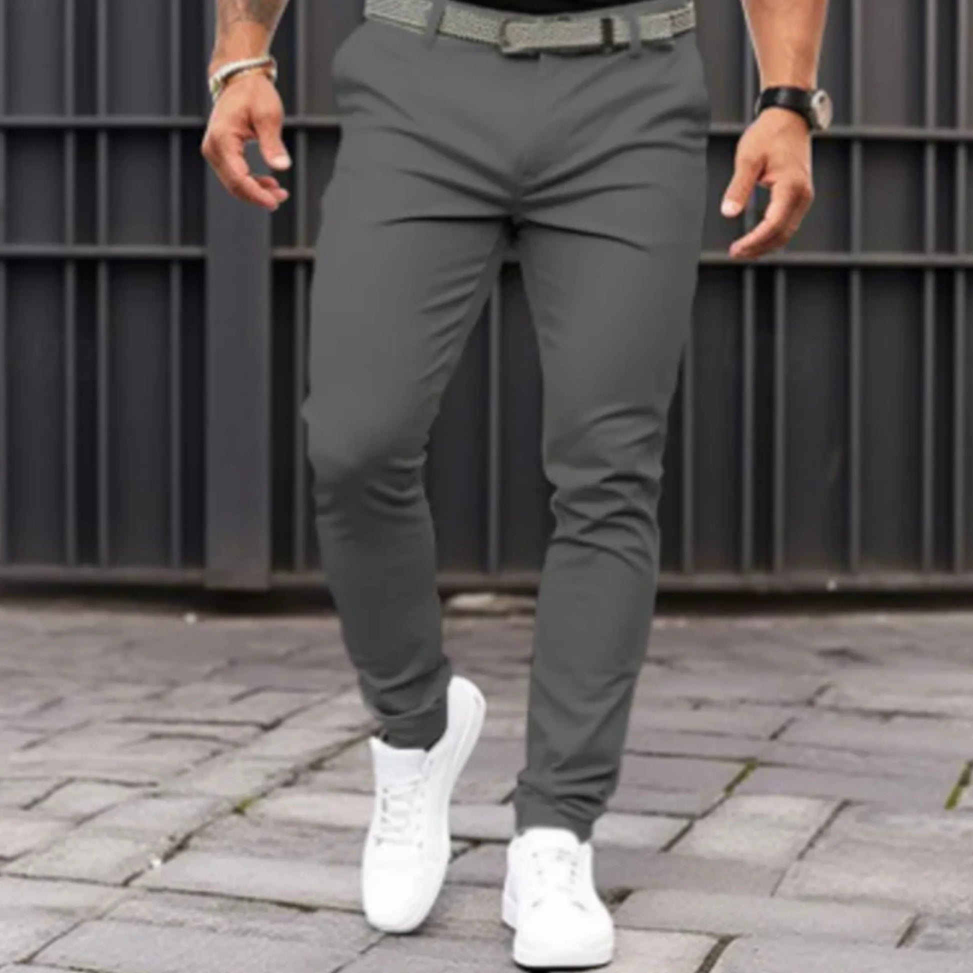 Pantalon Homme Détente Élégant Slim Fit - luxestyle