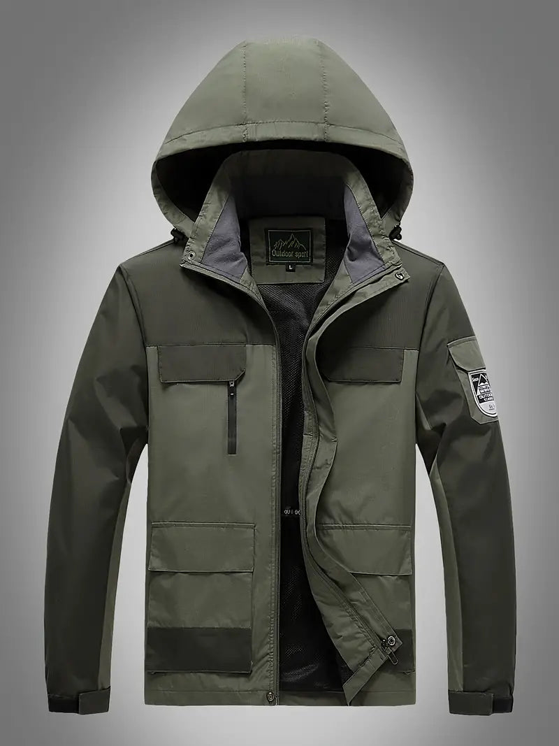 Veste imperméable femme à capuche sport chic