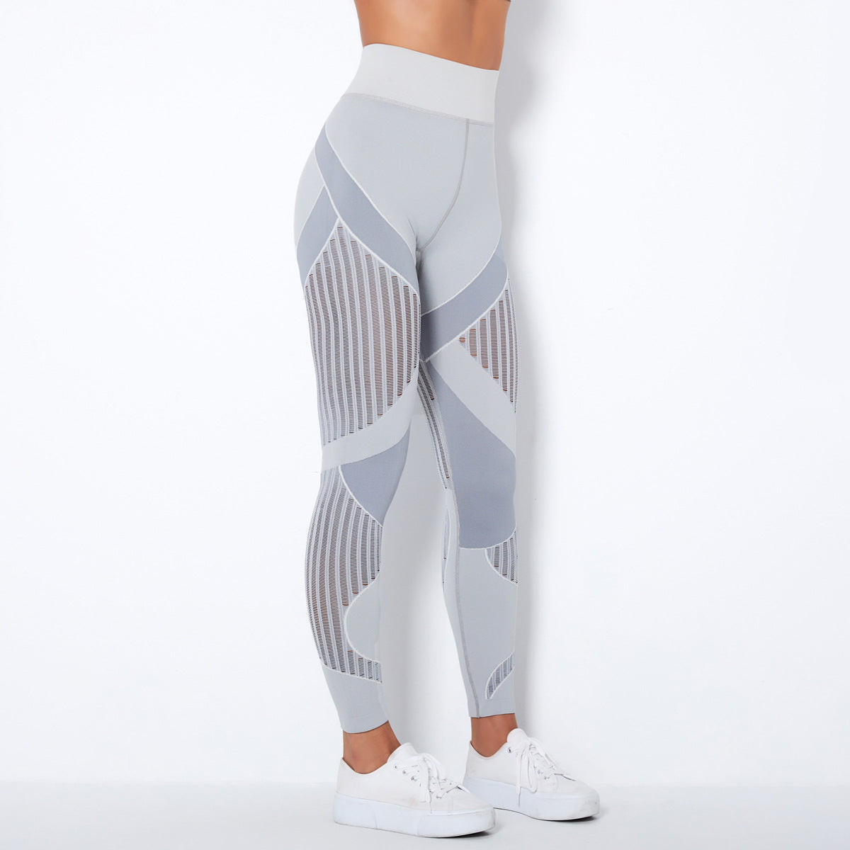 Leggings Hauts Décolletés Géométriques Fashion