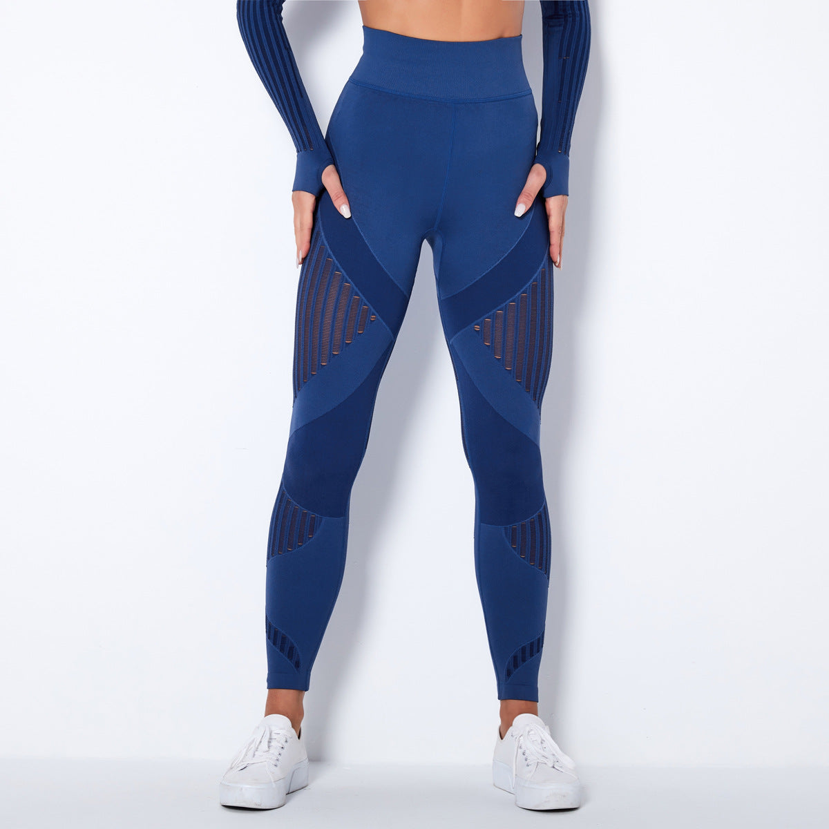 Leggings Hauts Décolletés Géométriques Fashion