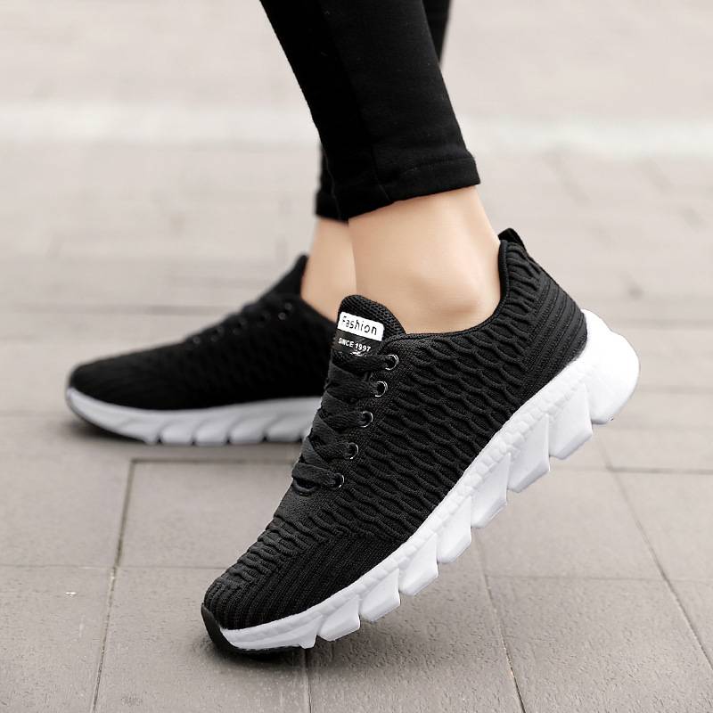 Chaussures de sport femme confortables avec semelle amortie