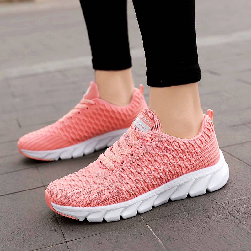 Chaussures de sport femme confortables avec semelle amortie