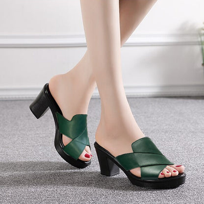 Sandales Femme Orthopédiques Talon Confortable Style Élégant - PanierRoyale