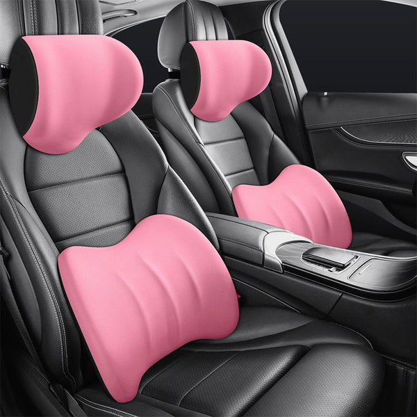 Oreillers de Voyage pour Nuque et Dos Confortable → Oreillers de Voyage pour Sommeil Confortable en Voiture ou Avion