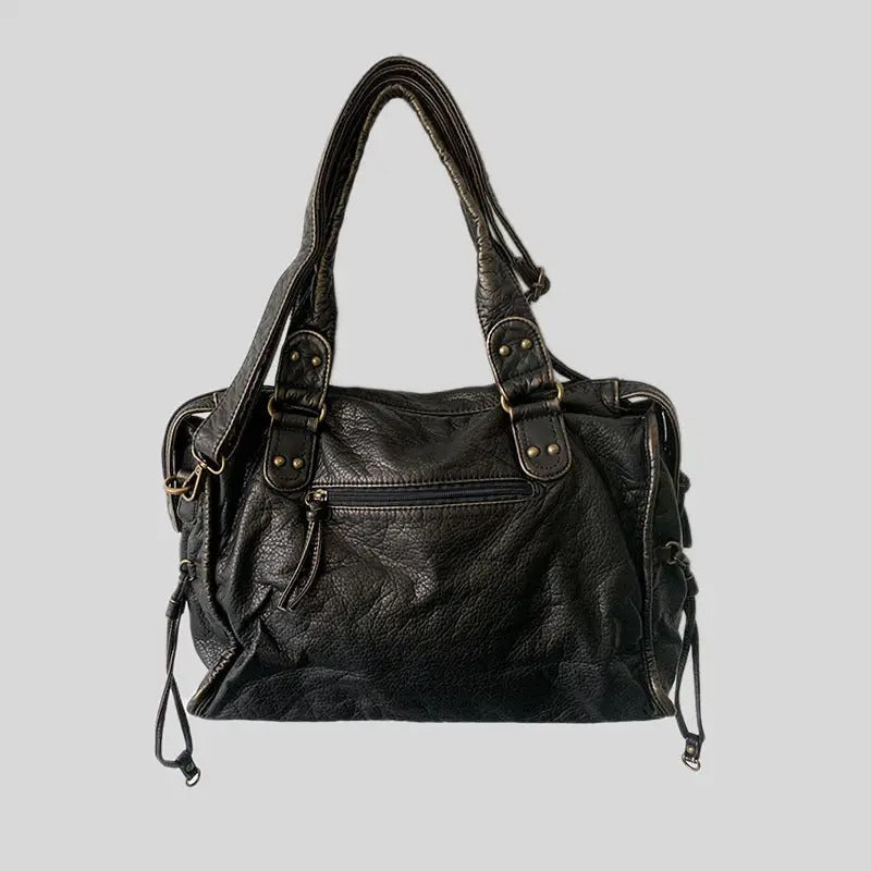 Sac cabas Femme Cuir PU Spacieux Style Vintage
