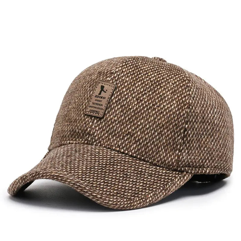 Casquette Homme Classique avec Système Anti-Vent
