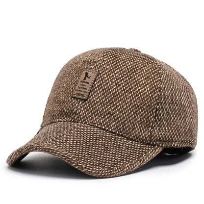 Casquette Homme Classique avec Système Anti-Vent