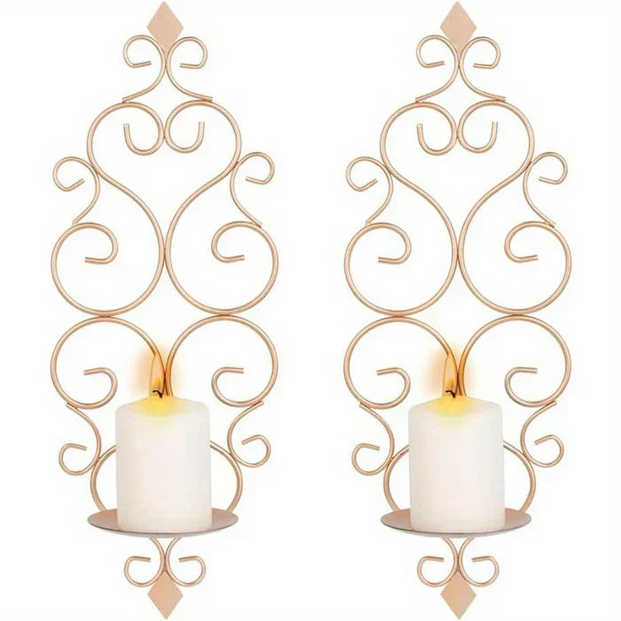 Lampes Muraux Design en Or - PanierRoyale