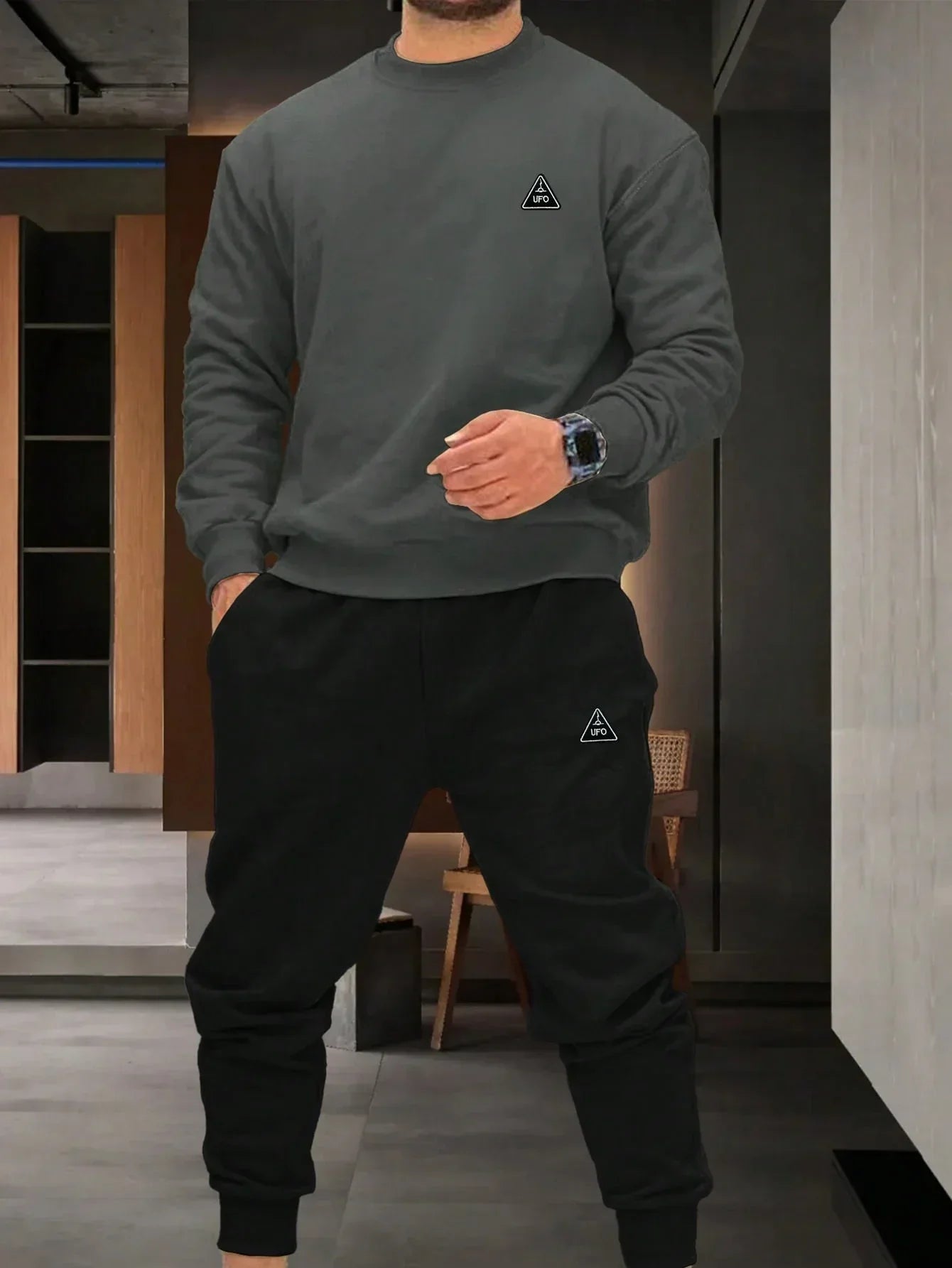Ensemble Streetwear 2 Pièces pour Homme avec Hoodie et Pantalon - PanierRoyale