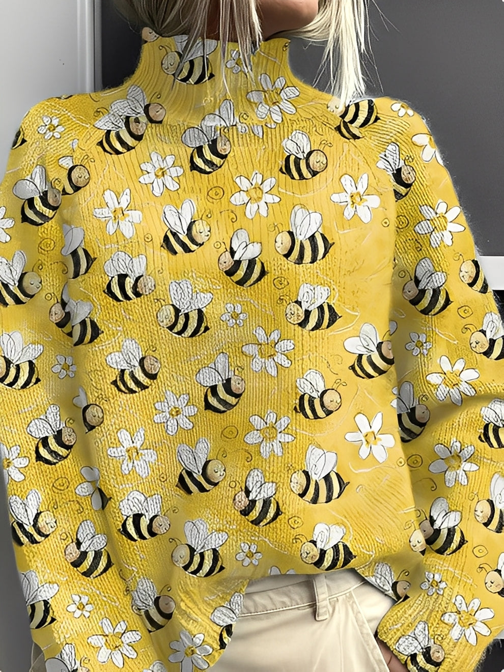 Pull Col Roulé Femme Chic pour Hiver