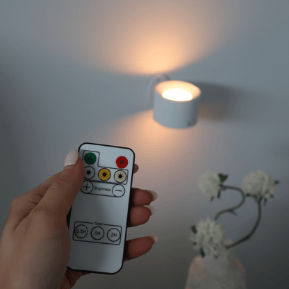 Applique Murale LED Rechargeable Sans Fil avec Télécommande Ambiance
