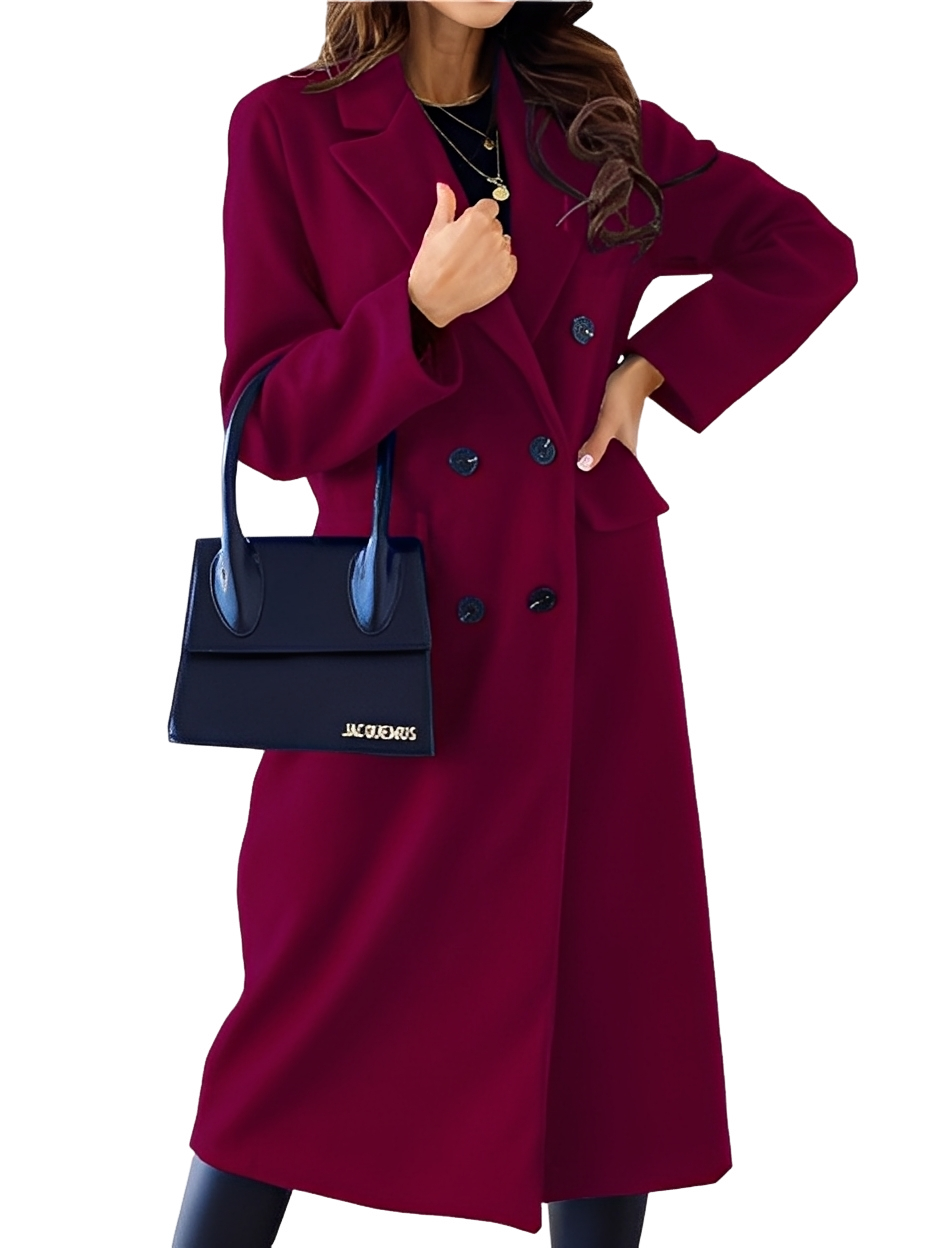 Manteau Femme Hiver Chic - Veste Longue Douce et Chaude