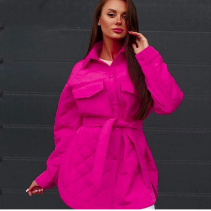 Veste Duvetée Élégante Femme