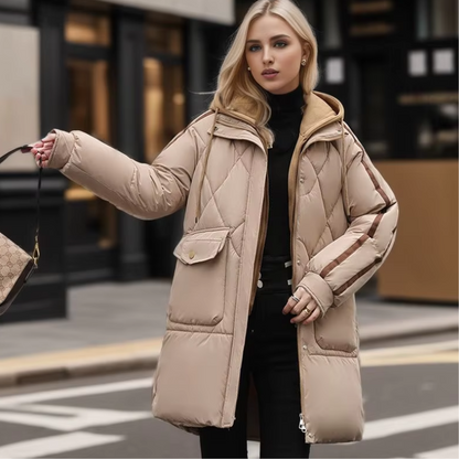 Manteau de Fourrure Élégant et Chaud