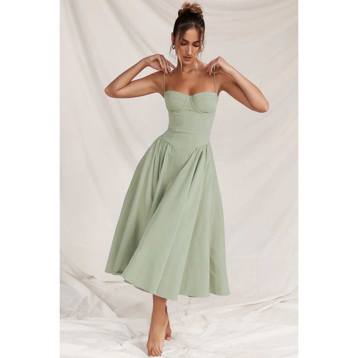Robe Été Courte Féminine Legère