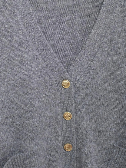 Cardigan Femme Col V Élégant