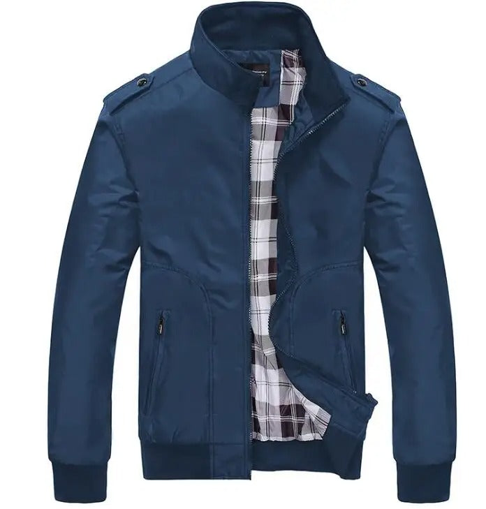 Veste Homme Élégant en Polyester Léger et Respirant