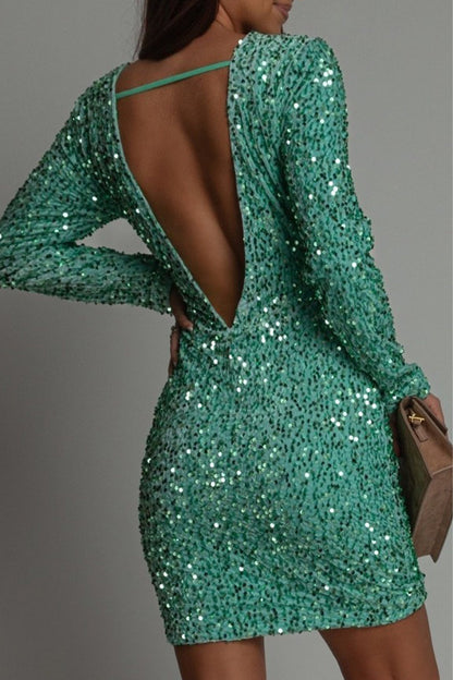 Robe de Soirée Élégante Courte pour Femmes