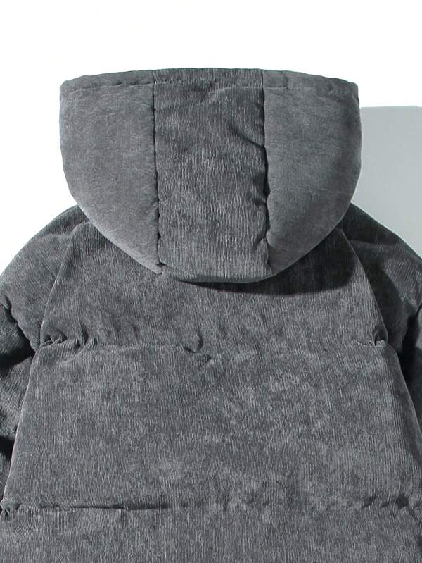 Veste Hiver Doublée Homme Col Montant