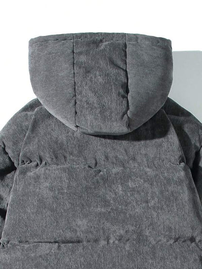 Veste Hiver Doublée Homme Col Montant