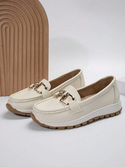 Mocassins Femmes élégants avec détail métallisé