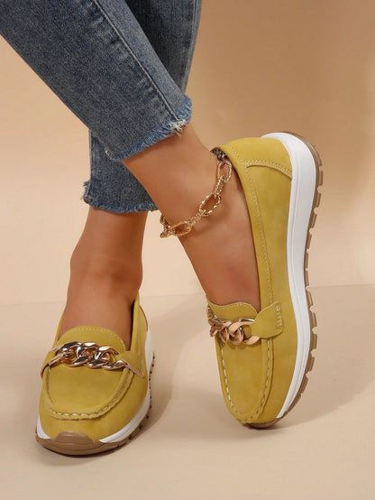 Mocassins Femmes élégants avec détail métallisé
