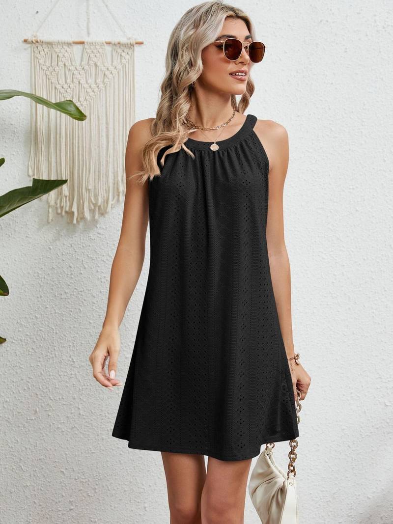 Robe Été Légère Femme sans Manches pour Plage