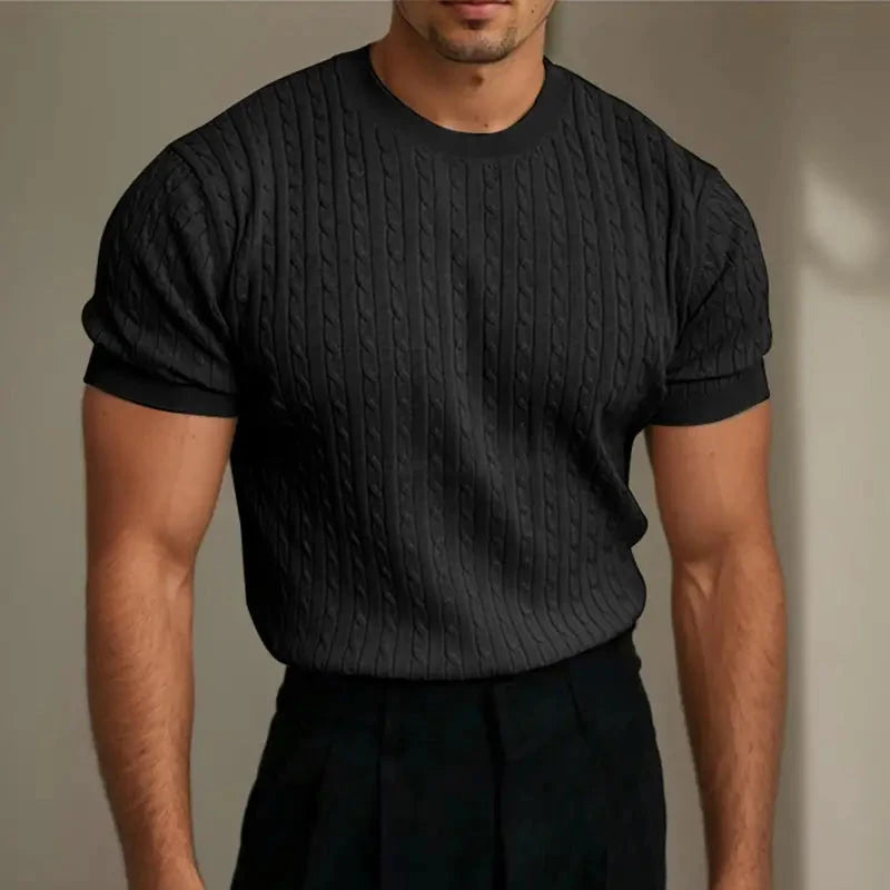Chemise Homme Classique en Coton avec Décolleté - PanierRoyale