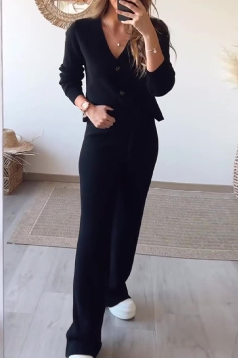 Costume Femme 2 Pièces Manches Longues Élégant