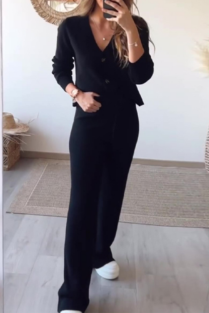 Costume Femme 2 Pièces Manches Longues Élégant