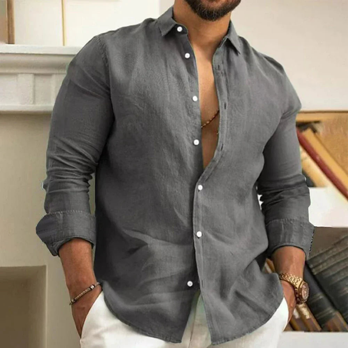 Chemise Homme Légère et Confortable