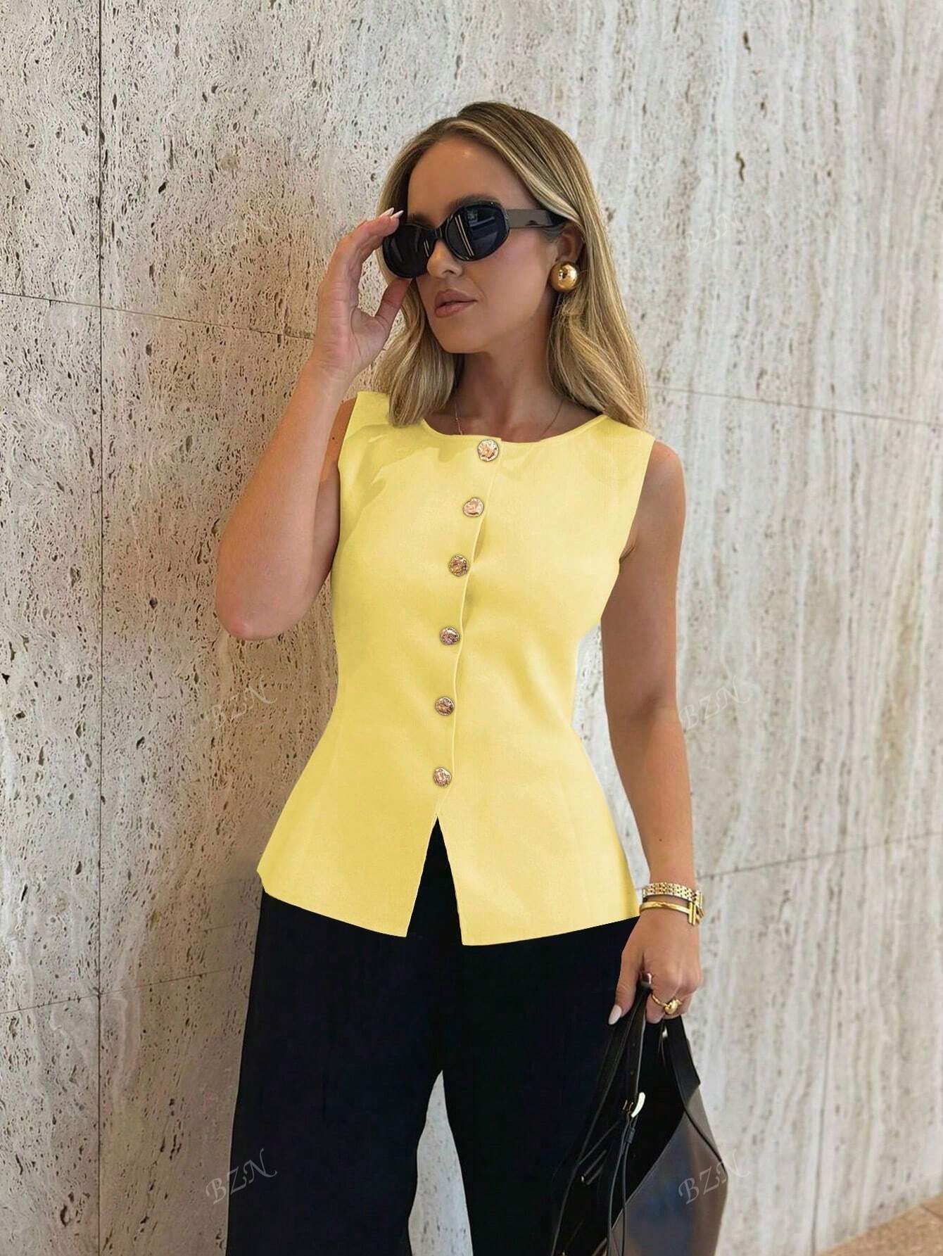 Vestes sans manches pour femme élégante et tendance