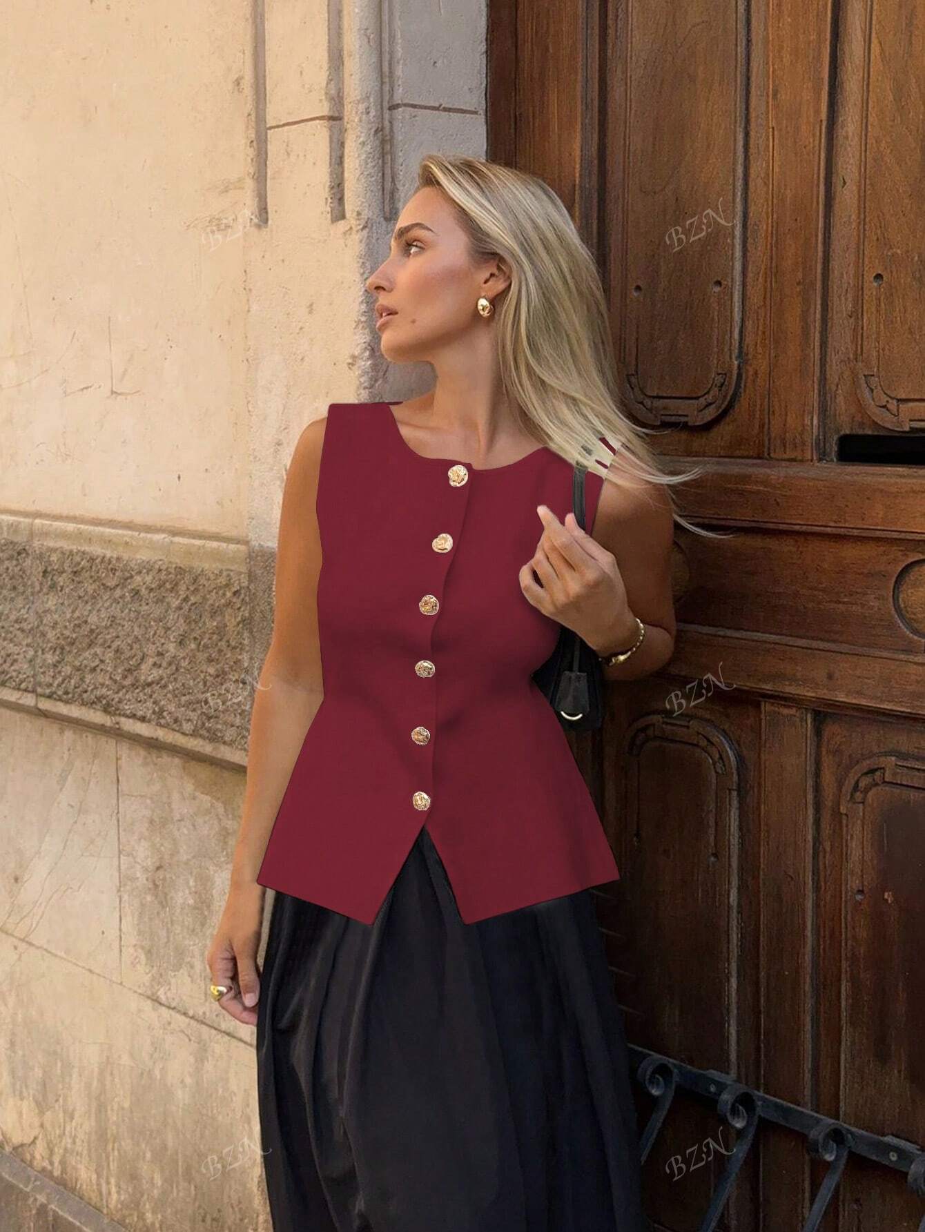 Vestes sans manches pour femme élégante et tendance