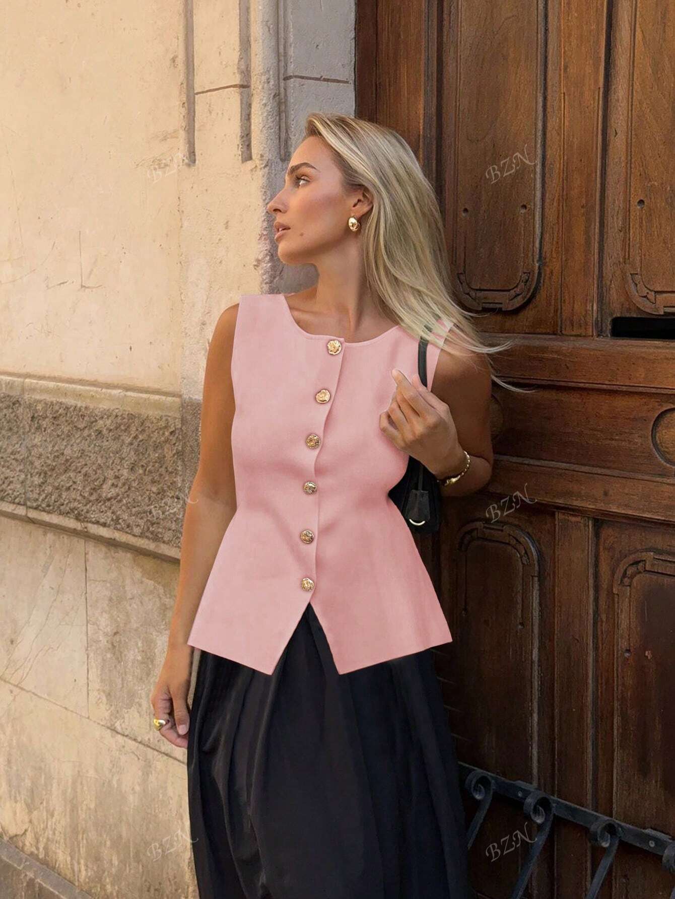 Vestes sans manches pour femme élégante et tendance