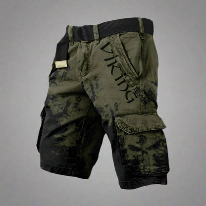 Short Cargo Homme Confortable Coupe Droite Style Utilitaire