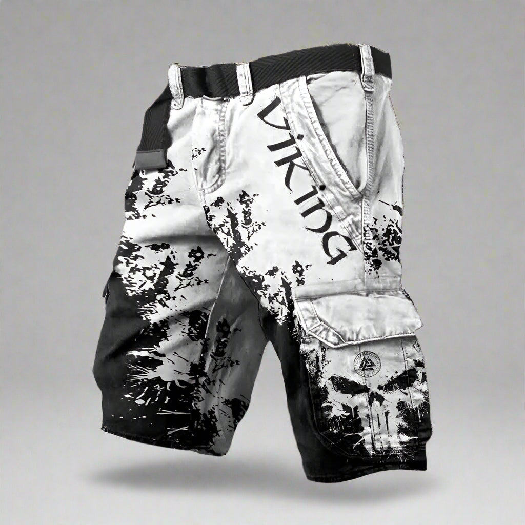 Short Cargo Homme Confortable Coupe Droite Style Utilitaire