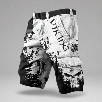 Short Cargo Homme Confortable Coupe Droite Style Utilitaire