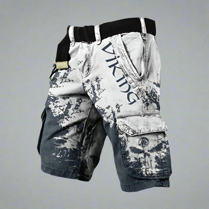 Short Cargo Homme Confortable Coupe Droite Style Utilitaire