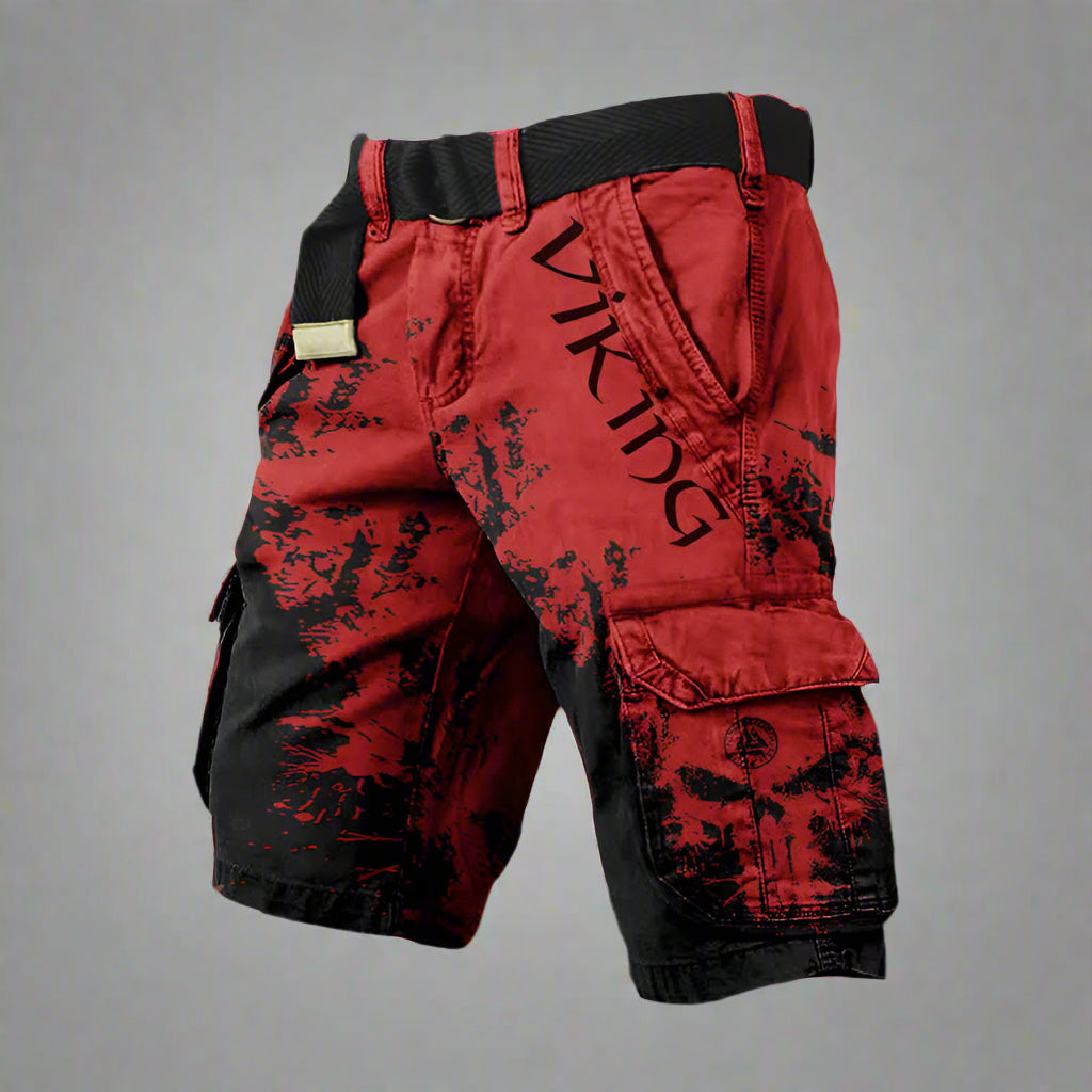 Short Cargo Homme Confortable Coupe Droite Style Utilitaire