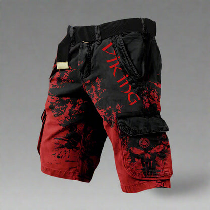 Short Cargo Homme Confortable Coupe Droite Style Utilitaire