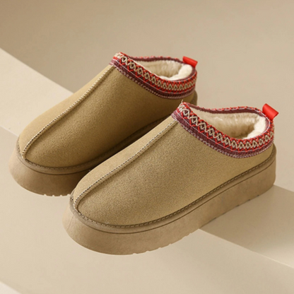 Pantoufles Femmes Confortables et Écolos en Cuir Souple - PanierRoyale