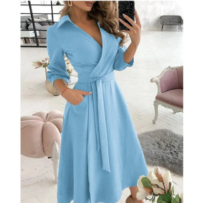 Robe Féminine Chic pour Femme Taille Parfaite