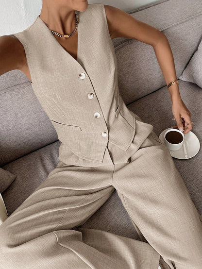 Costume Homme 2 Pièces Veste et Pantalon Élégant