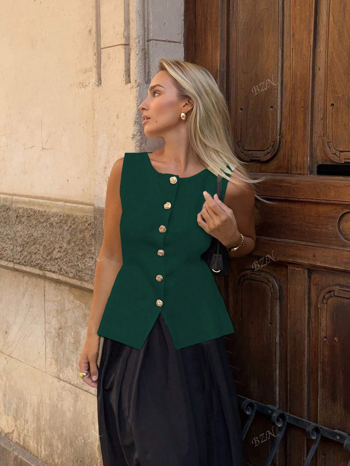 Vestes sans manches pour femme élégante et tendance